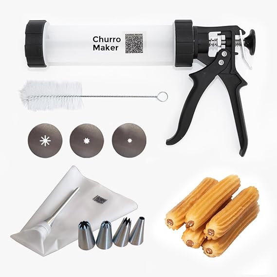 Churro Maker Professional Gun Kit Set - 1lb
